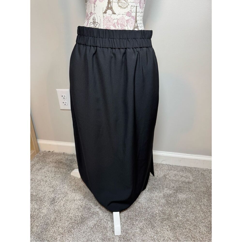 J Crew Pull-on skirt Black NWT Small
